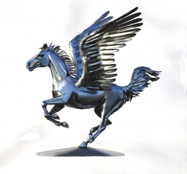 Pegasus Pferde Skulptur